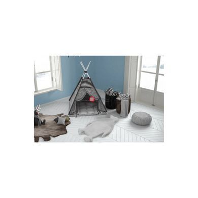 CentrMebel | Килим Lovely Kids Penguin Grey/Blue 52x90 (сірий; блакитний) 2