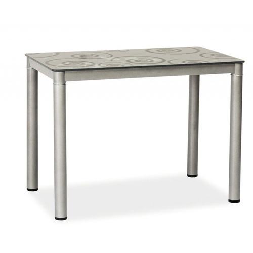 CentrMebel | Стол обеденный Damar 100x60 Серый 1