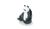 CentrMebel | Скульптура Panda K110 Black/White (чорний; білий) 1