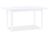 CentrMebel | Стіл обідній розкладний DIEGO II 105(140)x65 (білий) 1