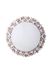 CentrMebel | Настінне дзеркало Laguna S1825 Silver/Pink (срібний; рожевий) 3