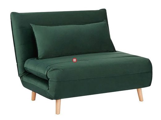 CentrMebel | Кресло мягкое SPIKE VELVET (зеленый) 1