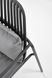 CentrMebel | Крісло для відпочинку MELBY (сірий) 10