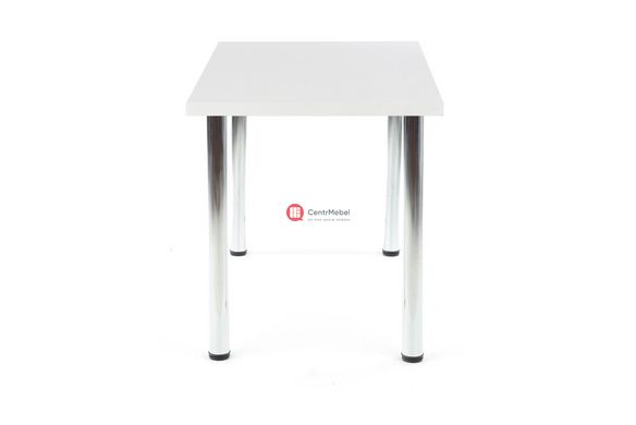 CentrMebel | Стол обеденный (кухонный) нераскладной MODEX 120 (белый) 2