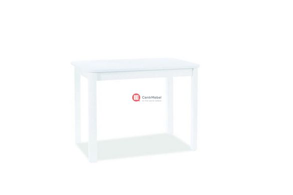 CentrMebel | Стол обеденный раскладной DIEGO II 105 (140) x65 (белый) 3