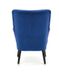 CentrMebel | Крісло для відпочинку DELGADO (темно-синій/чорний) 7