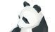 CentrMebel | Скульптура Panda K110 Black/White (чорний; білий) 3
