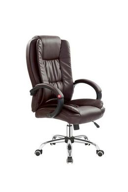 CentrMebel | Кресло офисное руководителя RELAX (коричневый) 1