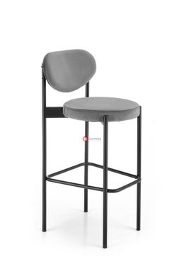 CentrMebel | Барний стілець H108 (сірий) 2