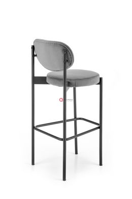 CentrMebel | Барний стілець H108 (сірий) 3