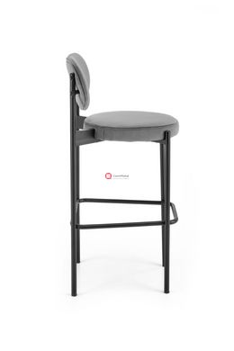CentrMebel | Барний стілець H108 (сірий) 4