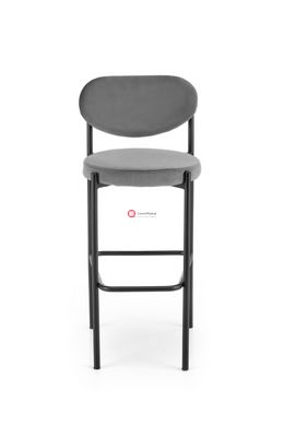 CentrMebel | Барний стілець H108 (сірий) 5