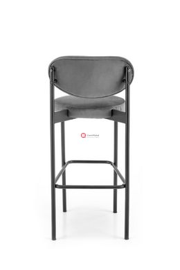 CentrMebel | Барний стілець H108 (сірий) 6