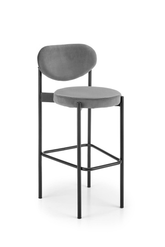 CentrMebel | Барний стілець H108 (сірий) 1