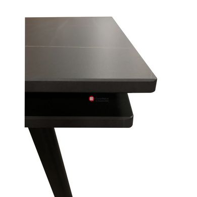 CentrMebel | Hugo Lofty Black стіл розкладний кераміка 140-200 см (чорний) 5