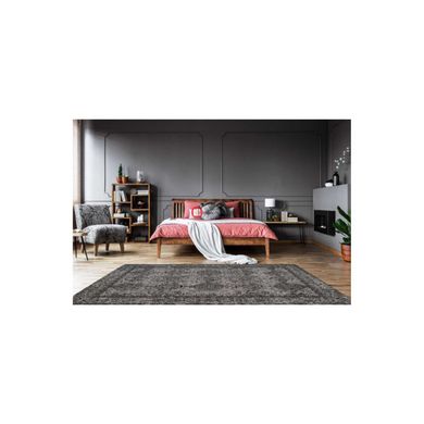 CentrMebel | Ковер Iglesia 300 Grey/Black 160x230 (серый; черный) 2