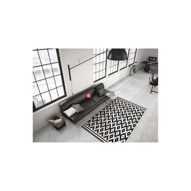 CentrMebel | Килим Now! 300 Black/White 160х230 (чорний; білий) 2