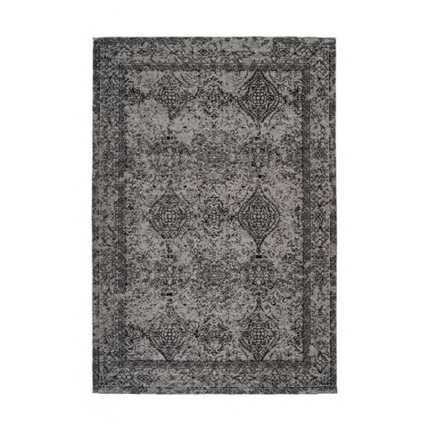 CentrMebel | Килим Iglesia 300 Grey/Black 160x230 (сірий; чорний) 1