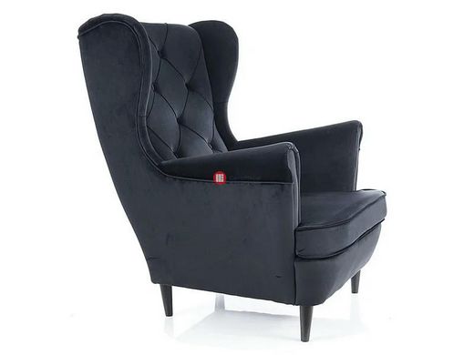 CentrMebel | Кресло для отдыха LADY VELVET (светло-серый) 2