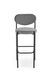 CentrMebel | Барный стул H108 (серый) 11