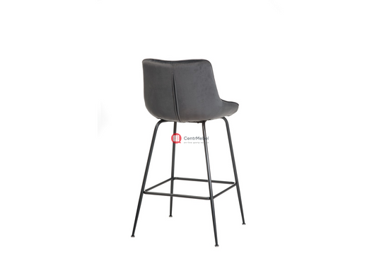 CentrMebel | Барный стул B-140 (серый) 3