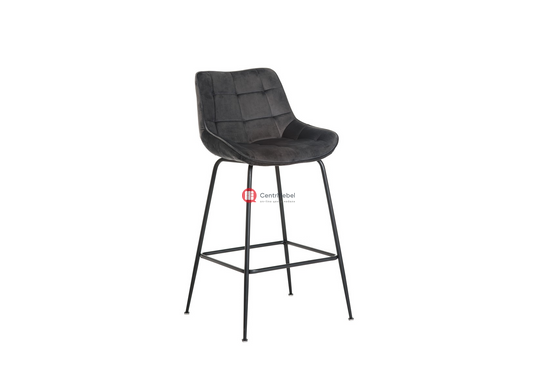 CentrMebel | Барный стул B-140 (серый) 1