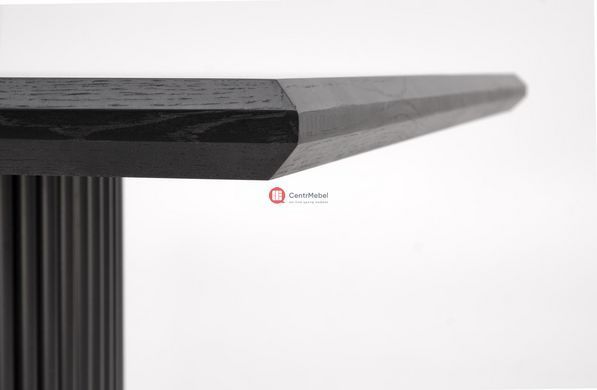CentrMebel | Обідній стіл розкладний BOLERO 160-250х90 (чорний) 17