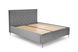 CentrMebel | Ліжко двоспальне з підйомним механізмом MODULO 160x200 (сірий) 14