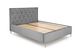 CentrMebel | Кровать двухспальная с подъемным механизмом MODULO 160x200 (серый) 14