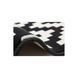 CentrMebel | Килим Now! 300 Black/White 160х230 (чорний; білий) 4