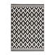 CentrMebel | Килим Now! 300 Black/White 160х230 (чорний; білий) 4