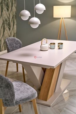 CentrMebel | Обідній стіл розкладний BRANDON 160-200х90 (кашемір) 3