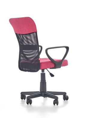 CentrMebel | Кресло офисное TIMMY (розовый/черный) 2