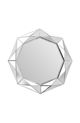CentrMebel | Настенное зеркало Amely SM1010 Silver (серебряный) 1