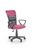 CentrMebel | Кресло офисное TIMMY (розовый/черный) 1