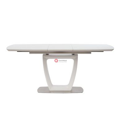 CentrMebel | Ravenna Matt White стол раскладной 120-160 см (белый) 3