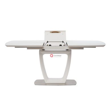 CentrMebel | Ravenna Matt White стол раскладной 120-160 см (белый) 4