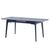 CentrMebel | Стол обеденный раздвижной керамический BERLIN CERAMIC 140(180)х80 (серый мрамор) 1