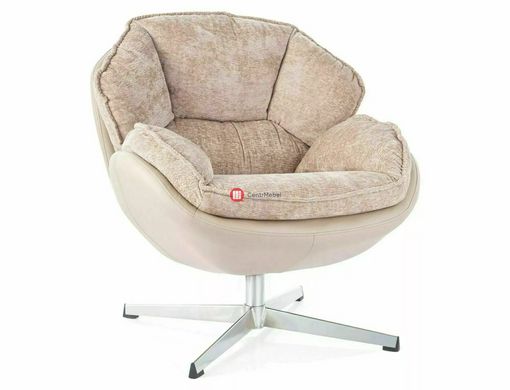CentrMebel | Кресло для отдыха в ткани Betty (розовый) 1