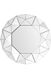CentrMebel | Настенное зеркало Facet S1510 Silver (серебряный) 2