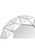 CentrMebel | Настінне дзеркало Facet S1510 Silver (срібний) 2