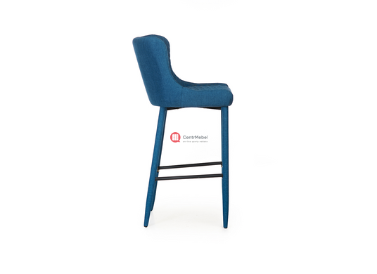 CentrMebel | Барний стілець B-120 (синій) 2