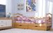 CentrMebel | Дитяче ліжко "Софія" з захисною перегородкою від стіни, без шухляд 6