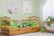 CentrMebel | Детская кровать "София" с защитной перегородкой от стены, без ящиков 6
