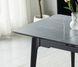 CentrMebel | Стол обеденный раздвижной керамический BERLIN CERAMIC 140(180)х80 (серый мрамор) 8