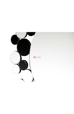 CentrMebel | Настенное зеркало Chelsy SM1925 Silver/Black (серебряный черный) 3