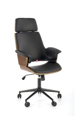 CentrMebel | Кресло офисное руководителя WEBER (черный) 4