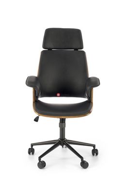 CentrMebel | Кресло офисное руководителя WEBER (черный) 9