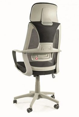 CentrMebel | Кресло офисное для персонала Q-095 (серый) 9
