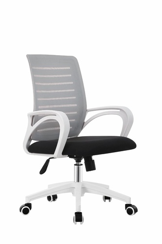 CentrMebel | Кресло офисное для персонала POLO (светло-серый) 1